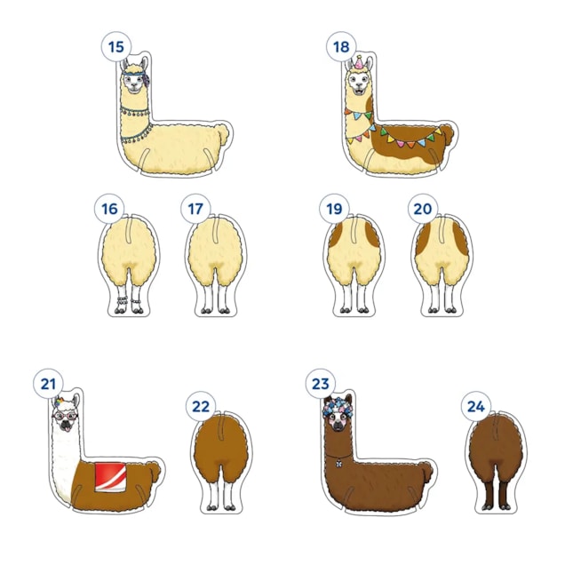 Loopy Llamas Game Misplaced Pieces