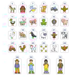 Old Macdonald Lotto Game Misplaced Pieces
