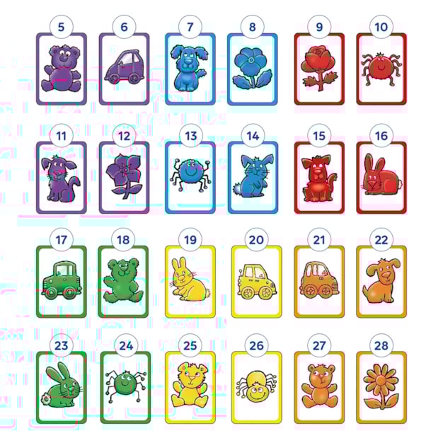 Red Dog, Blue Dog Game Misplaced Pieces Red Dog, Blue Dog Game Misplaced Pieces