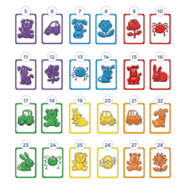 Red Dog, Blue Dog Game Misplaced Pieces
