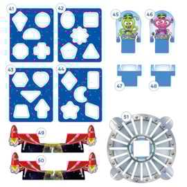 Shape Aliens Game Misplaced Pieces
