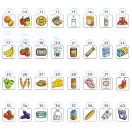 Shopping List Misplaced Pieces