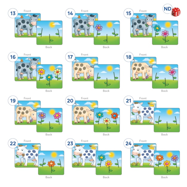 Spotty Cows Game Misplaced Pieces Spotty Cows Game Misplaced Pieces