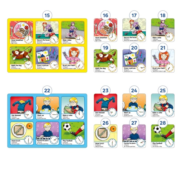 Tell the Time Game Misplaced Pieces Tell the Time Game Misplaced Pieces