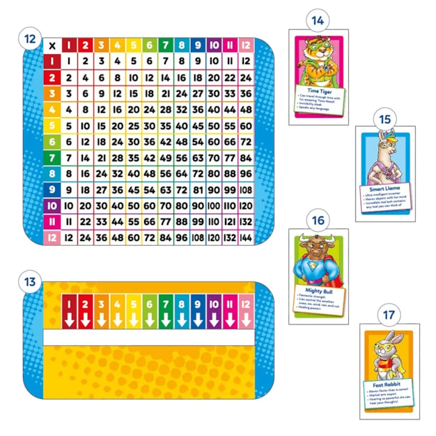 Times Tables Heroes Game Misplaced Pieces