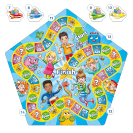 What a Performance Board Game Misplaced Pieces