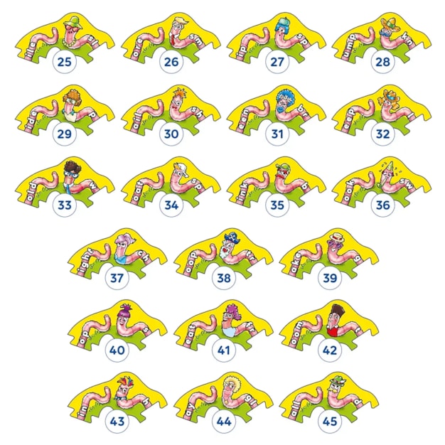 Wiggly Words Game Misplaced Pieces Wiggly Words Game Misplaced Pieces