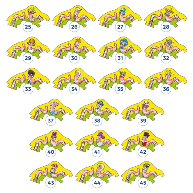 Wiggly Words Game Misplaced Pieces