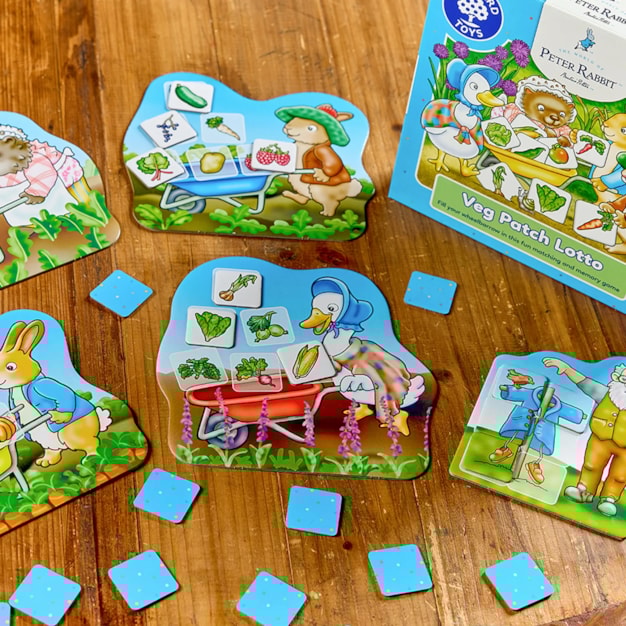 Peter Rabbit™ Veg Patch Lotto Game