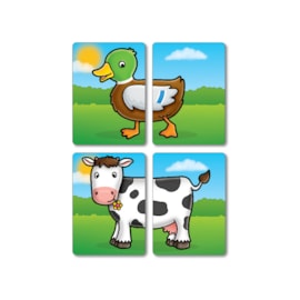 Farmyard Heads and Tails Game Farmyard Heads and Tails Game