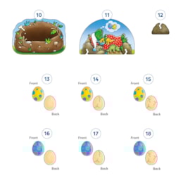 Dino-Snore-Us Game Misplaced Pieces