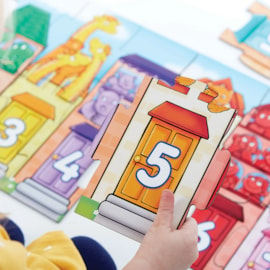 Number Street Jigsaw Puzzle