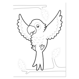 Animals Colouring Book | With Stickers
