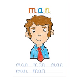 First Words Colouring Book | With Stickers