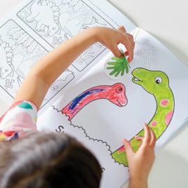 Dinosaurs Colouring Book | With Stickers | Only £3