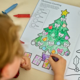 Countdown to Christmas Activity Book