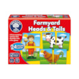 Farmyard Heads and Tails Game Farmyard Heads and Tails Game