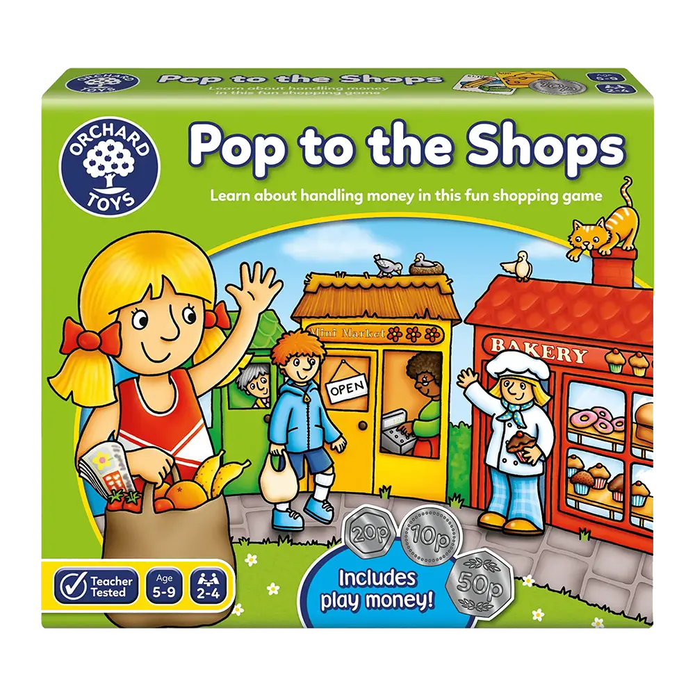 Pop to the Shops Board Game - Main Image