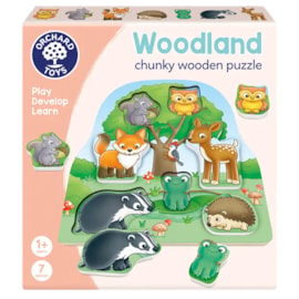 Woodland chunky wooden puzzle Woodland chunky wooden puzzle