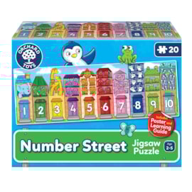 Number Street Jigsaw Puzzle Number Street Jigsaw Puzzle
