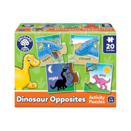 Dinosaur Opposites Jigsaw Puzzles | 20 activity jigsaw puzzles