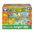 Who's in the Jungle? Jigsaw Puzzle Who's in the Jungle? Jigsaw Puzzle