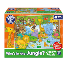 Who's in the Jungle? Jigsaw Puzzle Who's in the Jungle? Jigsaw Puzzle