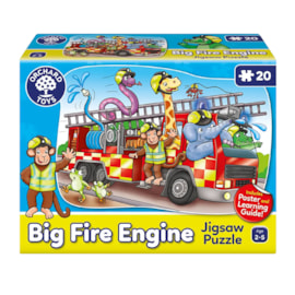 Big Fire Engine Jigsaw Puzzle Big Fire Engine Jigsaw Puzzle