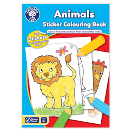 Animals Colouring Book | With Stickers