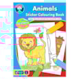 Animals Colouring Book | With Stickers