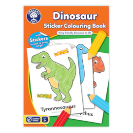 Dinosaurs Colouring Book | With Stickers | Only £3