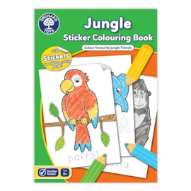 Jungle Colouring Book | With Stickers