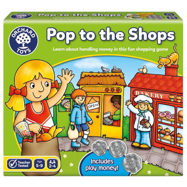 Pop to the Shops Board Game