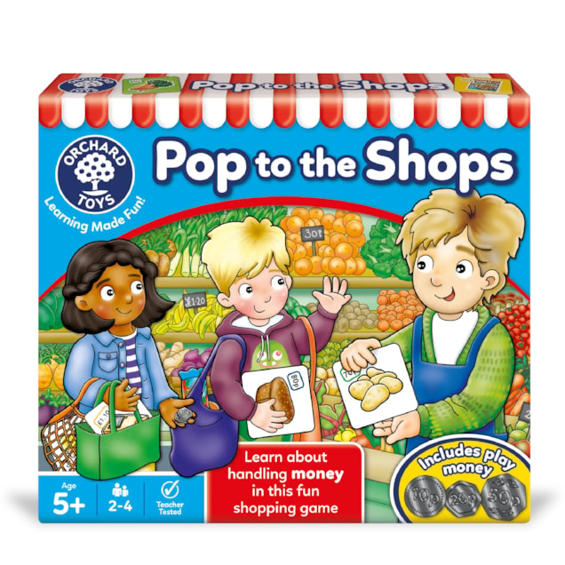 Pop to the Shops Board Game Pop to the Shops Money Game