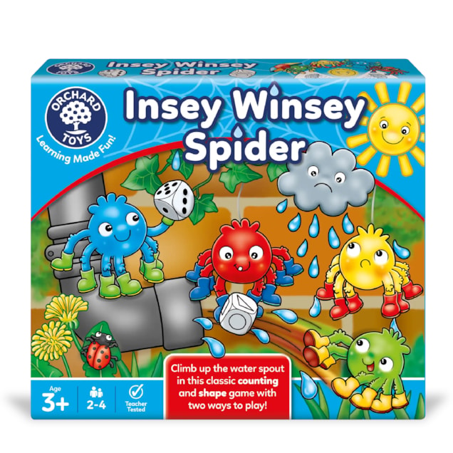 Insey Winsey Spider Game Insey Winsey Spider Counting and Shape Game