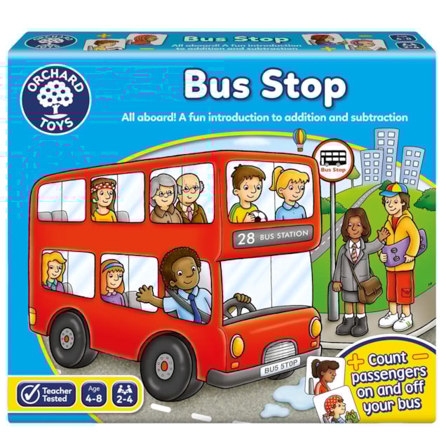Bus Stop Board Game | Orchard Toys Bus Stop Board Game | Orchard Toys