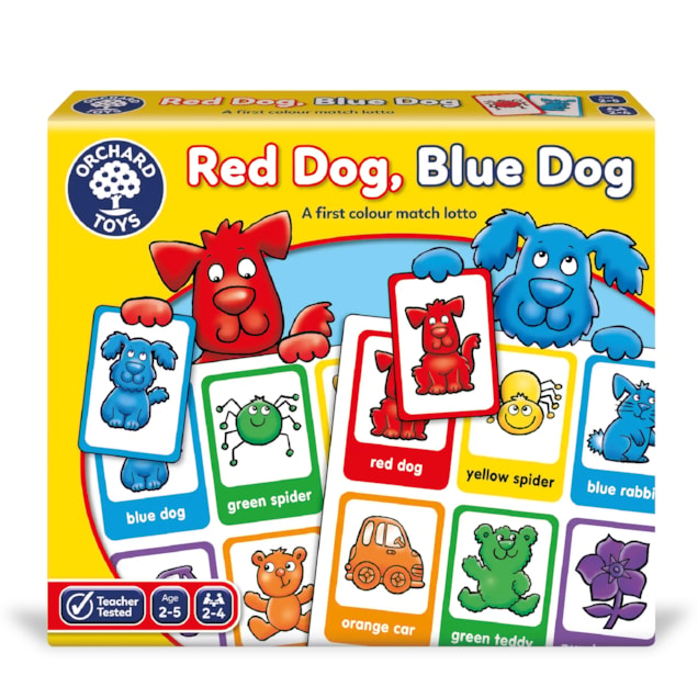 Red Dog, Blue Dog Colour Matching Game