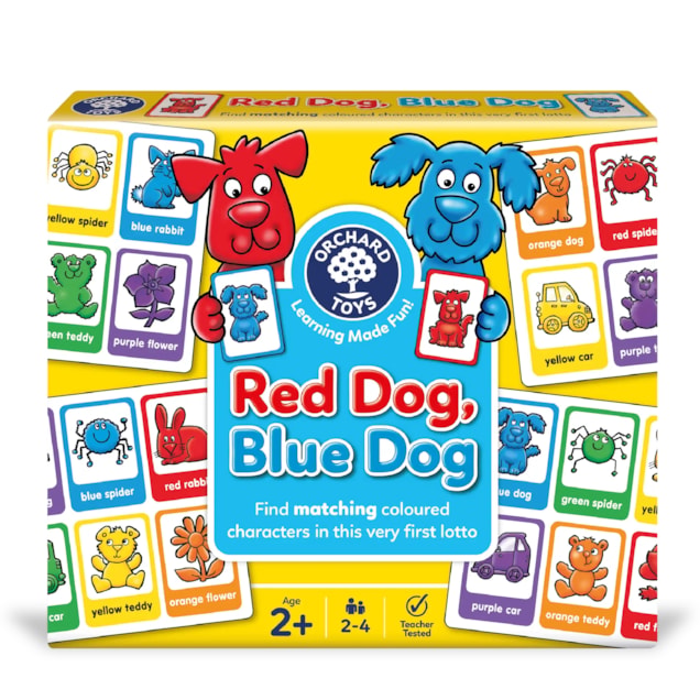 Red Dog, Blue Dog Colour Matching Game