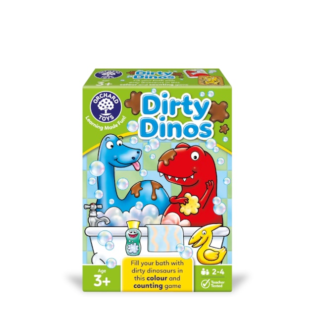 Dirty Dinos Game Dirty Dinos Colour and Counting Game
