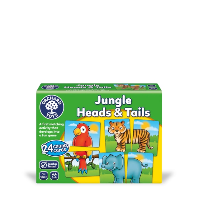 Jungle Heads & Tails First Matching Game