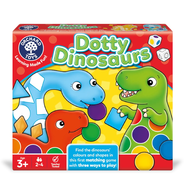 Dotty Dinosaurs Game Dotty Dinosaurs Colour and Shape Game