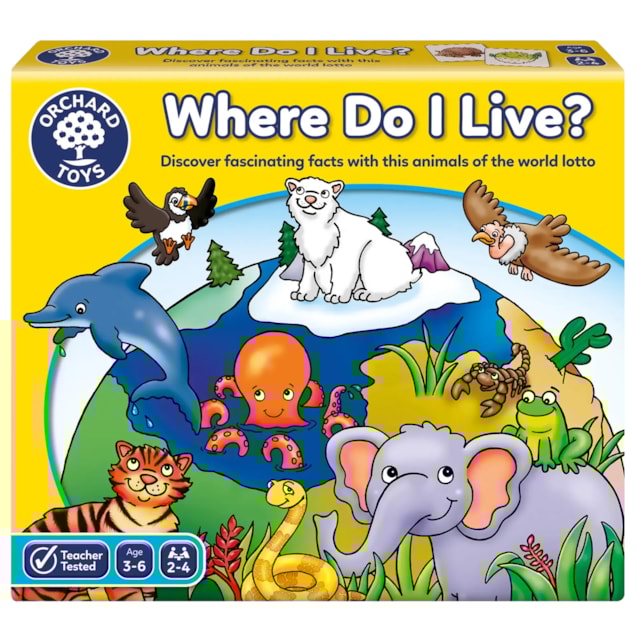 Where Do I Live Game