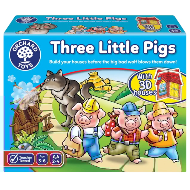 Three Little Pigs Board Game Three Little Pigs Board Game