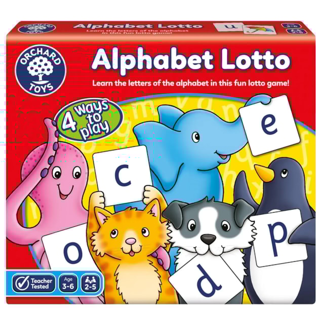 Alphabet Lotto Game Alphabet Lotto Game