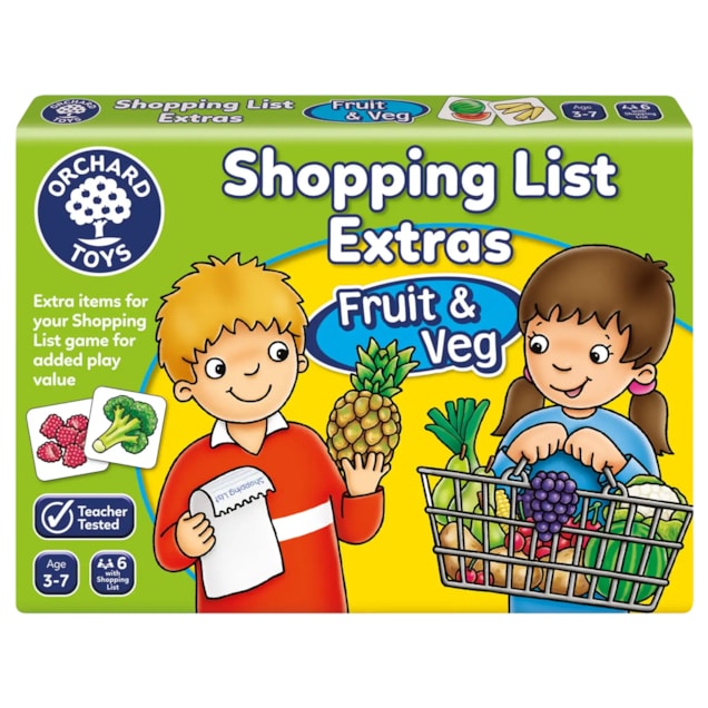 Shopping List Extras - Fruit & Veg Shopping List Extras - Fruit & Veg