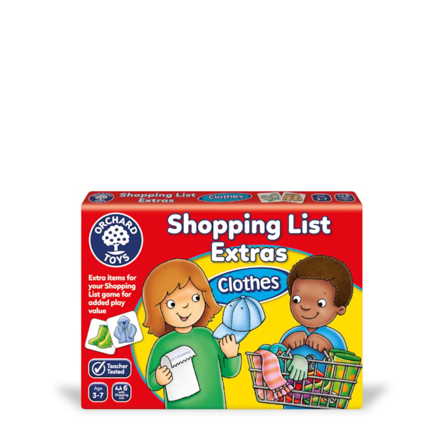 Shopping List Extras - Clothes Shopping List Extras Clothes Add On Pack