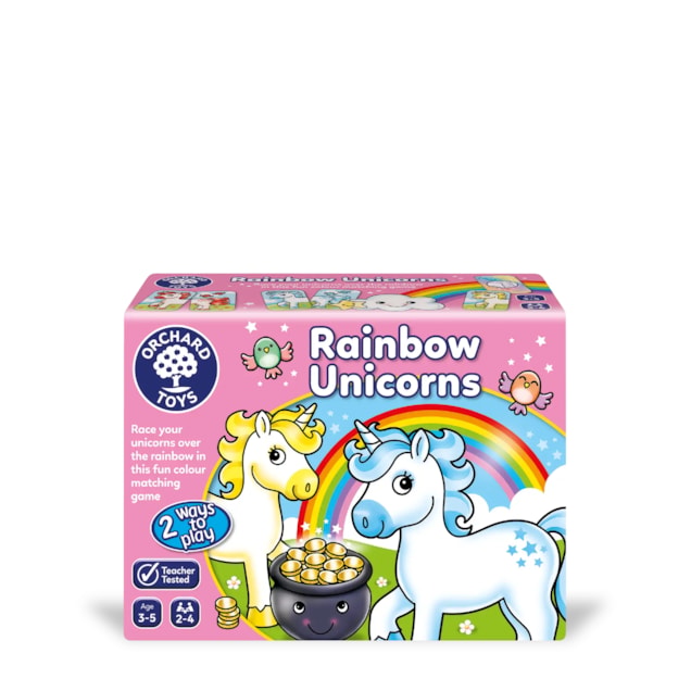 Rainbow Unicorns Colour Matching Game