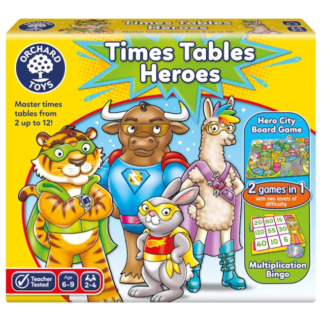 Times Tables Heroes Game