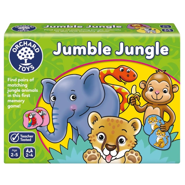 Jumble Jungle Game | A first matching game