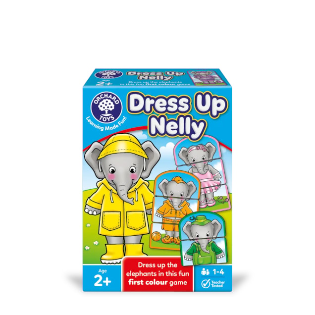 Dress Up Nelly Colouring Matching Game